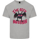 I've Seen Mothman Mens Cotton T-Shirt Tee Top Sports Grey