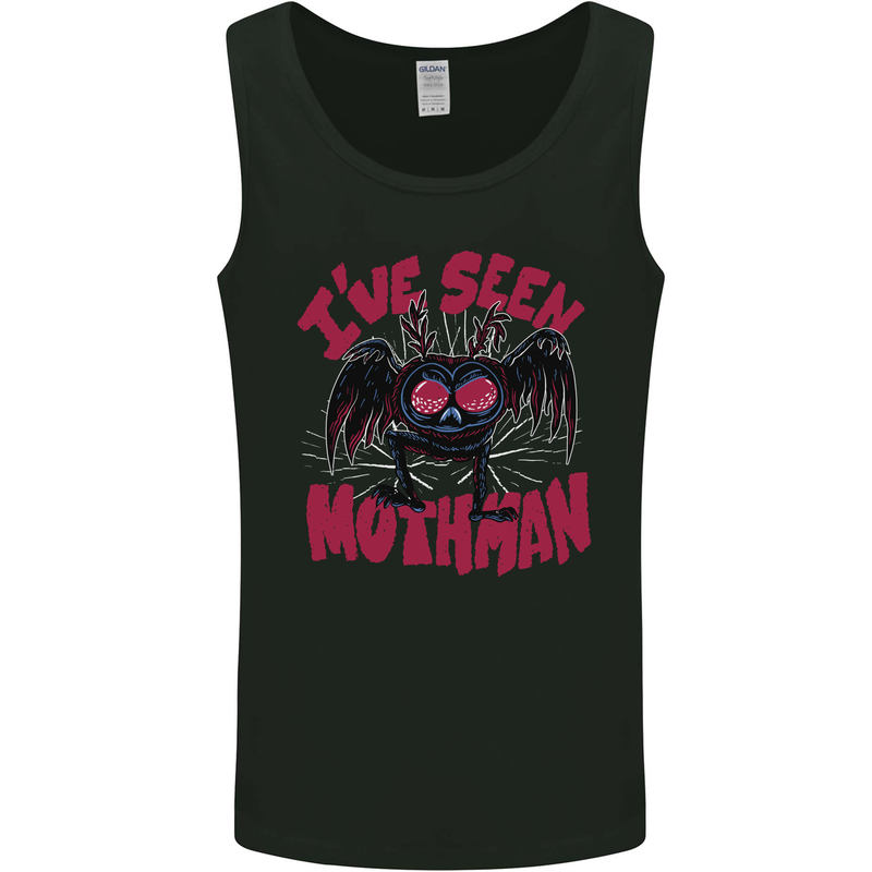 I've Seen Mothman Mens Vest Tank Top Black