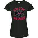 I've Seen Mothman Womens Petite Cut T-Shirt Black
