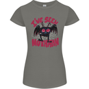 I've Seen Mothman Womens Petite Cut T-Shirt Charcoal