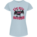 I've Seen Mothman Womens Petite Cut T-Shirt Light Blue