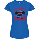 I've Seen Mothman Womens Petite Cut T-Shirt Royal Blue