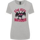 I've Seen Mothman Womens Wider Cut T-Shirt Sports Grey