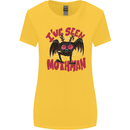 I've Seen Mothman Womens Wider Cut T-Shirt Yellow