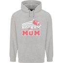 Ice Hockey Mom Mothers Day Childrens Kids Hoodie Sports Grey