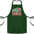 Ice Hockey Mom Mothers Day Cotton Apron 100% Organic Forest Green