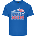 Ice Hockey Mom Mothers Day Kids T-Shirt Childrens Royal Blue