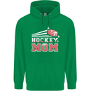 Ice Hockey Mom Mothers Day Mens 80% Cotton Hoodie Irish Green