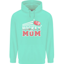 Ice Hockey Mom Mothers Day Mens 80% Cotton Hoodie Peppermint