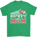 Ice Hockey Mom Mothers Day Mens T-Shirt 100% Cotton Irish Green