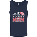 Ice Hockey Mom Mothers Day Mens Vest Tank Top Navy Blue