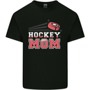 Ice Hockey Mum Mothers Day Kids T-Shirt Childrens Black