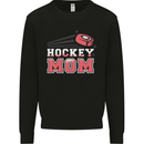 Ice Hockey Mum Mothers Day Mens Sweatshirt Jumper Black