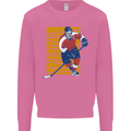 Ice Hockey Player Mens Sweatshirt Jumper Azalea