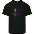 Iceland Skull Gym Training Bodybuilding Kids T-Shirt Childrens Black