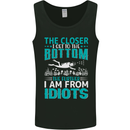 Idiots Funny Scuba Diving Diver Dive Mens Vest Tank Top Black