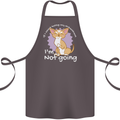 If I Can't Bring My Chihuahua Funny Dog Cotton Apron 100% Organic Dark Grey