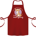 If I Can't Bring My Chihuahua Funny Dog Cotton Apron 100% Organic Maroon