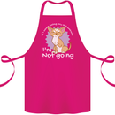 If I Can't Bring My Chihuahua Funny Dog Cotton Apron 100% Organic Pink