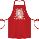 If I Can't Bring My Chihuahua Funny Dog Cotton Apron 100% Organic Red