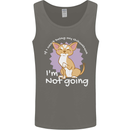 If I Can't Bring My Chihuahua Funny Dog Mens Vest Tank Top Charcoal