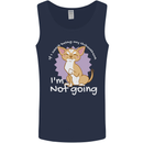 If I Can't Bring My Chihuahua Funny Dog Mens Vest Tank Top Navy Blue