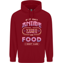 If it Isn't Anime Video Games or Food Funny Childrens Kids Hoodie Red