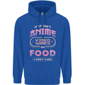 If it Isn't Anime Video Games or Food Funny Childrens Kids Hoodie Royal Blue