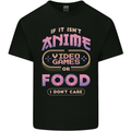 If it Isn't Anime Video Games or Food Funny Mens Cotton T-Shirt Tee Top Black