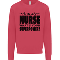 Im a Nurse Whats Your Superpower Nursing Kids Sweatshirt Jumper Heliconia