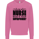 Im a Nurse Whats Your Superpower Nursing Mens Sweatshirt Jumper Azalea