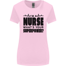 Im a Nurse Whats Your Superpower Nursing Womens Wider Cut T-Shirt Light Pink