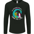 Imaginary Friends Alien Dragon Unicorn Mens Long Sleeve T-Shirt Black