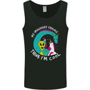 Imaginary Friends Alien Dragon Unicorn Mens Vest Tank Top Black