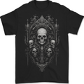 Immortal Skulls Gothic Goth Heavy Metal Rock Mens T-Shirt 100% Cotton BLACK