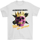 Imperialism the Death of Society Skull Mens T-Shirt 100% Cotton White