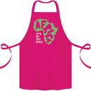 In My DNA Juneteenth Black Lives Matter African Cotton Apron 100% Organic Pink