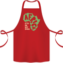 In My DNA Juneteenth Black Lives Matter African Cotton Apron 100% Organic Red