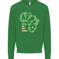 In My DNA Juneteenth Black Lives Matter African Kids Sweatshirt Jumper Irish Green