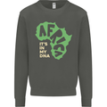 In My DNA Juneteenth Black Lives Matter African Kids Sweatshirt Jumper Storm Grey