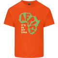 In My DNA Juneteenth Black Lives Matter African Kids T-Shirt Childrens Orange