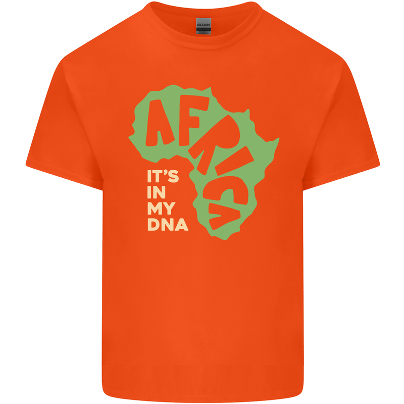 In My DNA Juneteenth Black Lives Matter African Kids T-Shirt Childrens Orange