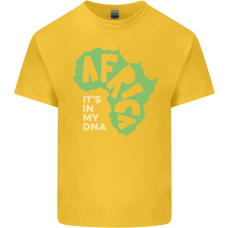In My DNA Juneteenth Black Lives Matter African Kids T-Shirt Childrens Yellow