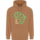 In My DNA Juneteenth Black Lives Matter African Mens 80% Cotton Hoodie Caramel Latte