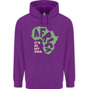 In My DNA Juneteenth Black Lives Matter African Mens 80% Cotton Hoodie Purple