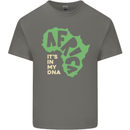 In My DNA Juneteenth Black Lives Matter African Mens Cotton T-Shirt Tee Top Charcoal