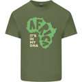 In My DNA Juneteenth Black Lives Matter African Mens Cotton T-Shirt Tee Top Military Green