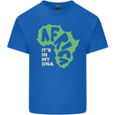 In My DNA Juneteenth Black Lives Matter African Mens Cotton T-Shirt Tee Top Royal Blue
