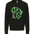In My DNA Juneteenth Black Lives Matter African Mens Sweatshirt Jumper Black