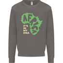 In My DNA Juneteenth Black Lives Matter African Mens Sweatshirt Jumper Charcoal
